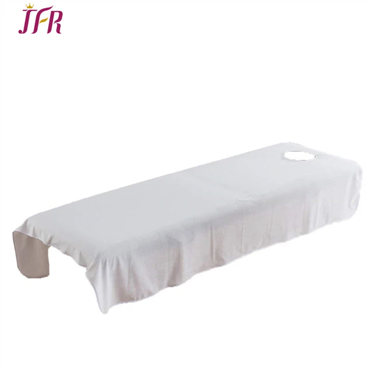 Tấm trải bàn massage có lỗ trên mặt